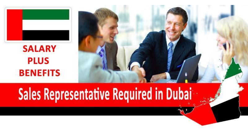 Sales Representative Required In Dubai Dubai Gulf Classifieds