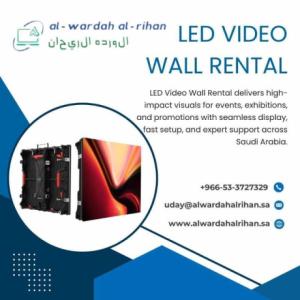 LED Video Wall Rental in Saudi Arabia for Visual Impact