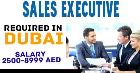 Sales Executive Required in Dubai