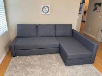 L shape sofa Grey Color