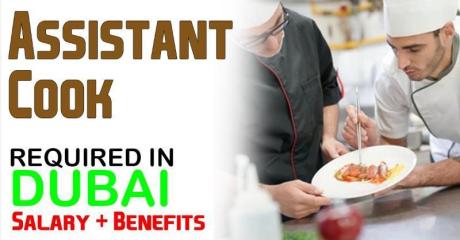 Assistant Cook Required in Dubai