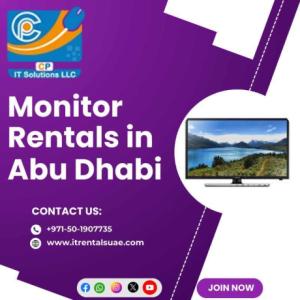 Affordable Monitor Rental Services in Abu Dhabi