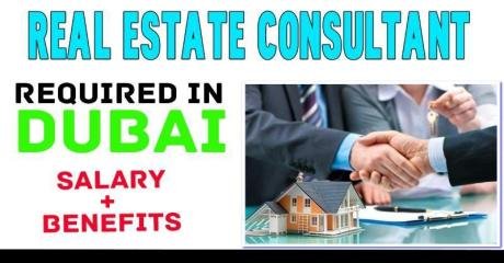Real Estate Consultant Required in Dubai