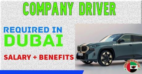 Company Driver Required in Dubai