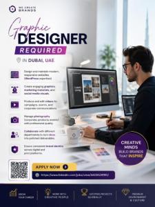 Graphic Designer Required in Dubai