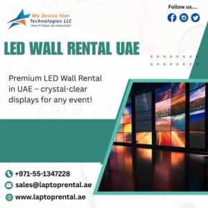 Can You Hire LED Walls to Turn Any UAE Venue Visual?