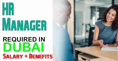 HR Manager Required in Dubai