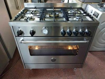 Bertazzoni 90cm latest model top gas oven electric cooking range