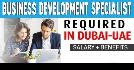 Business Development Specialist Required in Dubai