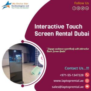 Interactive Rentals for Digital Menus in Dubai Hotels