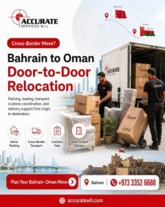 Bahrain to Oman Door-to-Door Relocation