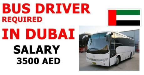 BUS DRIVER REQUIRED IN DUBAI