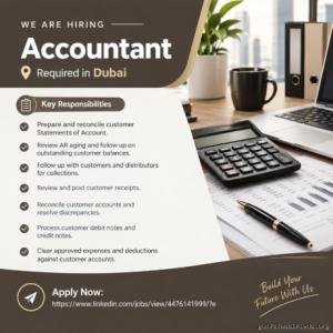 Accountant Required in Dubai