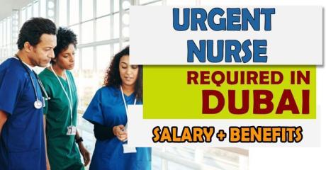 Urgent Nurse Required in Dubai