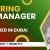 Catering Manager Required in Dubai