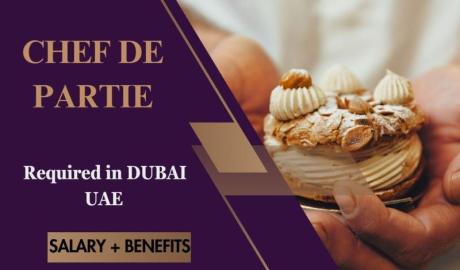 Chef de Partie Required in Dubai