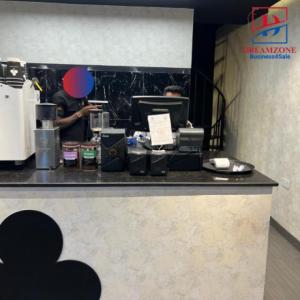 For Sale New Coffee Shop with Mezzanine in a Prime Location in Al-Riffa Al-Hajiyat