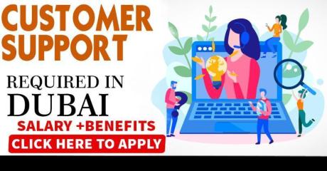 Customer Support & Services Junior Officer Required in Dubai