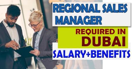Regional Sales Manager Required n Dubai