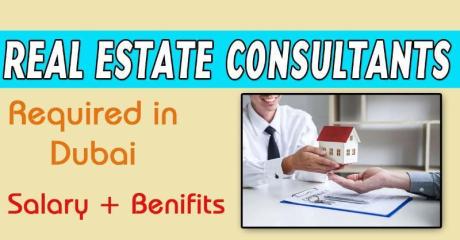 Real Estate Consultants Required in Dubai