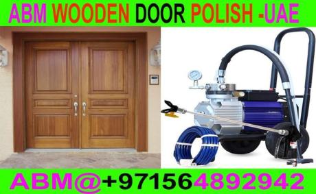 Door Polishing & Painting work Contractor in Dubai Ajman Sharjah