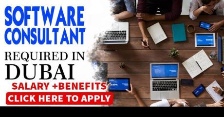 SOFTWARE CONSULTANT REQUIRED IN DUBAI