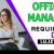 Office Manager Required in Dubai