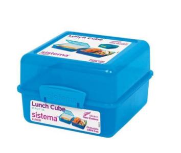 Sistema Cube Lunch Box 1.4L in Blue Colour