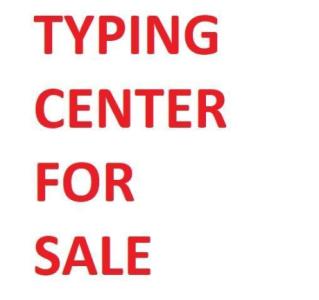 Typing office for sale