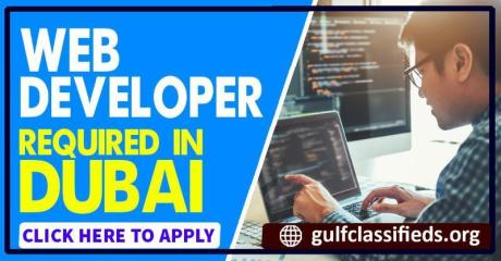 WEB DEVELOPER REQUIRED IN DUBAI