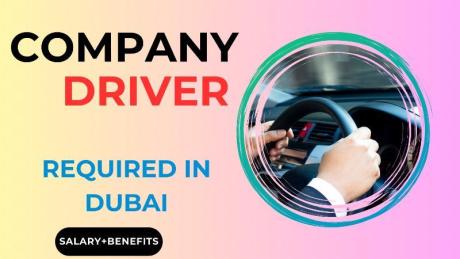 Company Driver Required in Dubai