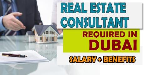Real Estate Consultant Required in Dubai