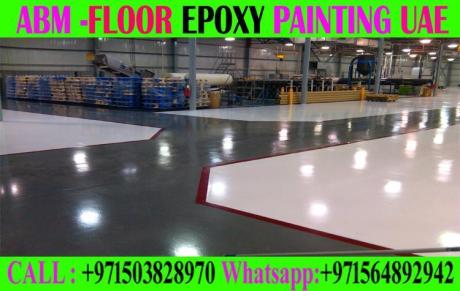 Factory Floor Epoxy Painting Company in Ajman Dubai Sharjah