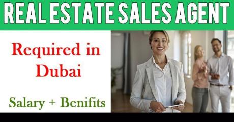 Real Estate Sales Agent Required in Dubai