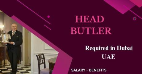 Head Butler Required in Dubai