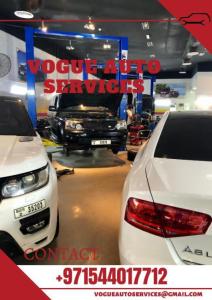 Range Rover and Rolls Royce services workshop in Sharjah