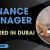 Finance Manager Required in Dubai