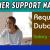 Customer Support Manager Required in Dubai