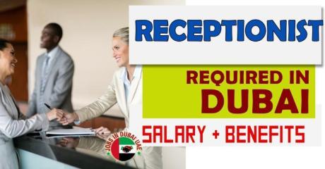 Receptionist Required in Dubai