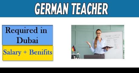 German Teacher Required in Dubai
