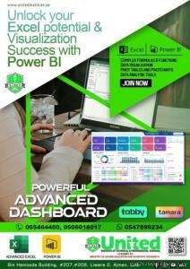Advanced Excel Power BI only at the United Institute.
