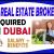 Real Estate Broker Required in Dubai