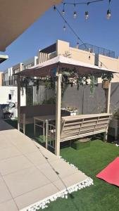 All-in-One Outdoor Gazebo with Sofa Set