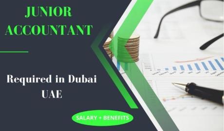 Junior Accountant Required in Dubai