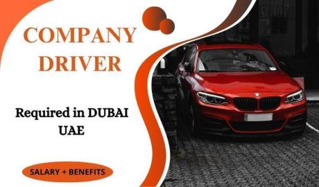 Company Driver Required in Dubai