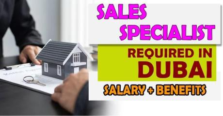 Sales Specialist Required in Dubai