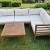 Wooden garden set