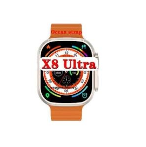X8 Ultra Smart Watch Men Series 8 NFC Body, Bluetooth Call Wireless IWO Smartwatch-AjmanShop