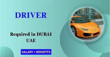 DRIVER Required in Dubai
