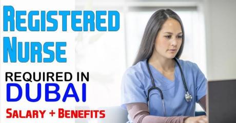 Registered Nurse Required in Dubai